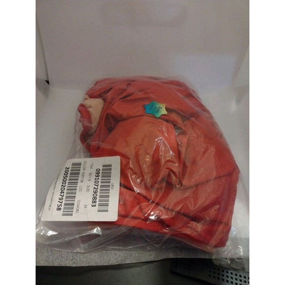 NWT J. Crew Ruched Bandeau One-Piece Swimsuit With Removable Straps Red Size 24 - Picture 4 of 5